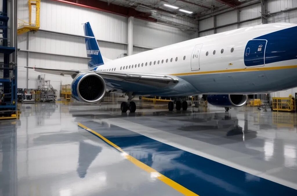 Safe & Durable Hangar Floors Your Aircraft Deserve